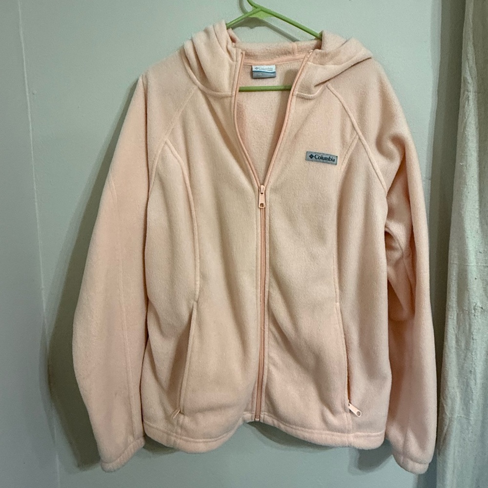 Columbia Women's Light Pink Fleece Jacket